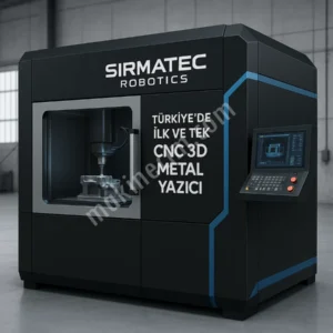 3D Metal Yazıcı Türkiyede İlk ve Tek Cnc 3D Metal Yazıcı
