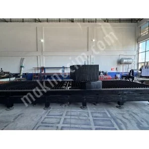Cnc Plazma Oksijen Kesim Çift Kafa 13M Alan, 65Mm Kadar Kesim Makineleri