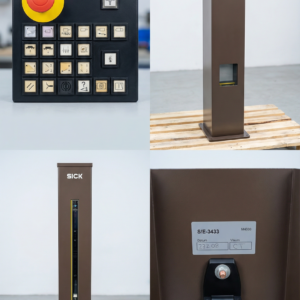 SICK M4000 Endüstriyel Güvenlik Bariyeri ve Operatör Kontrol Paneli