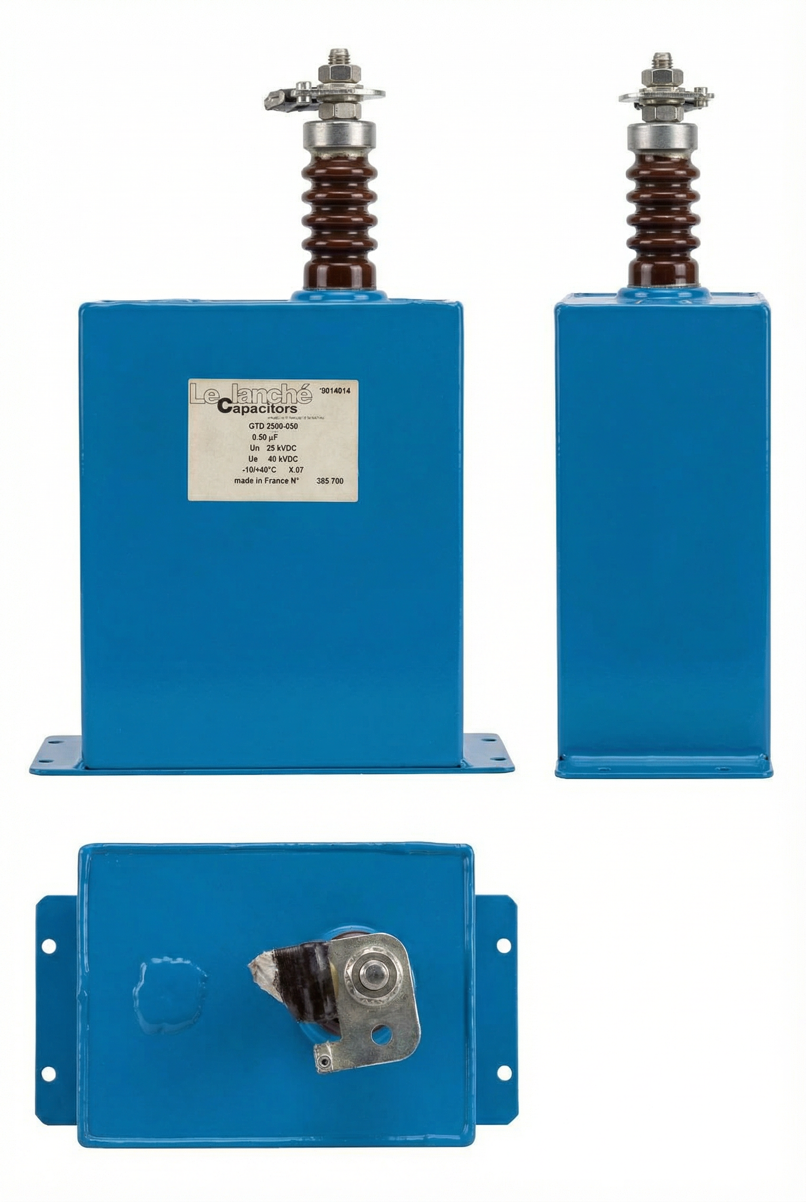 Leclanché Yüksek Gerilim Kondansatörü