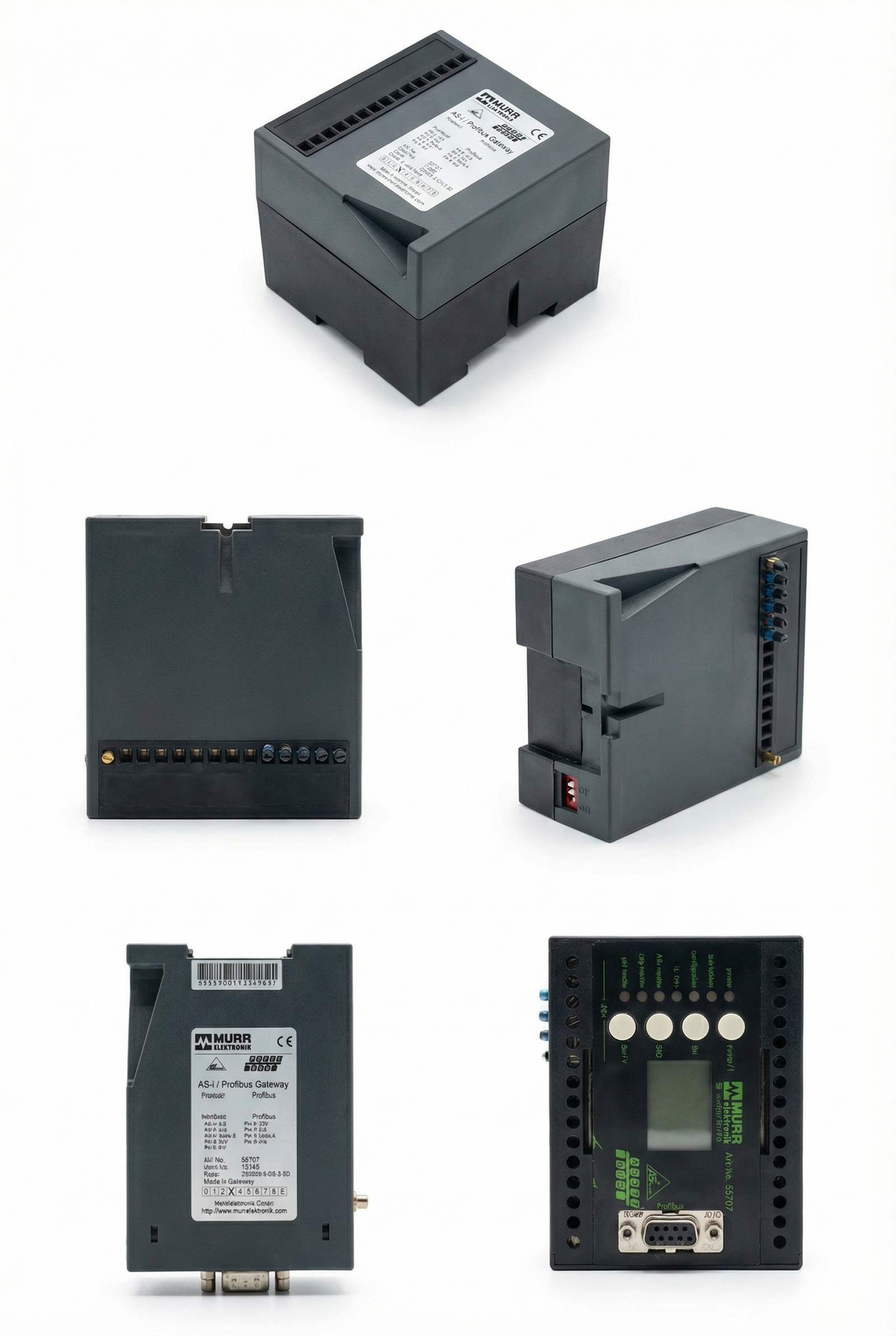 Murrelektronik AS-Interface / Profibus Gateway (Ağ Geçidi) ünitesidir
