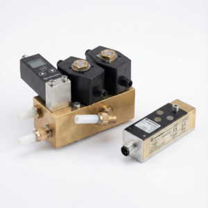 Norgren Lazer Gaz Kontrol Manifoldu - 24V Valf ve Dijital Sensörlü