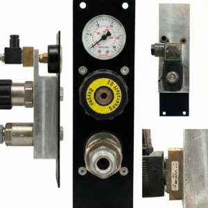 Oksijen Gaz Kontrol Paneli - Regülatörlü Solenoid Valf Grubu