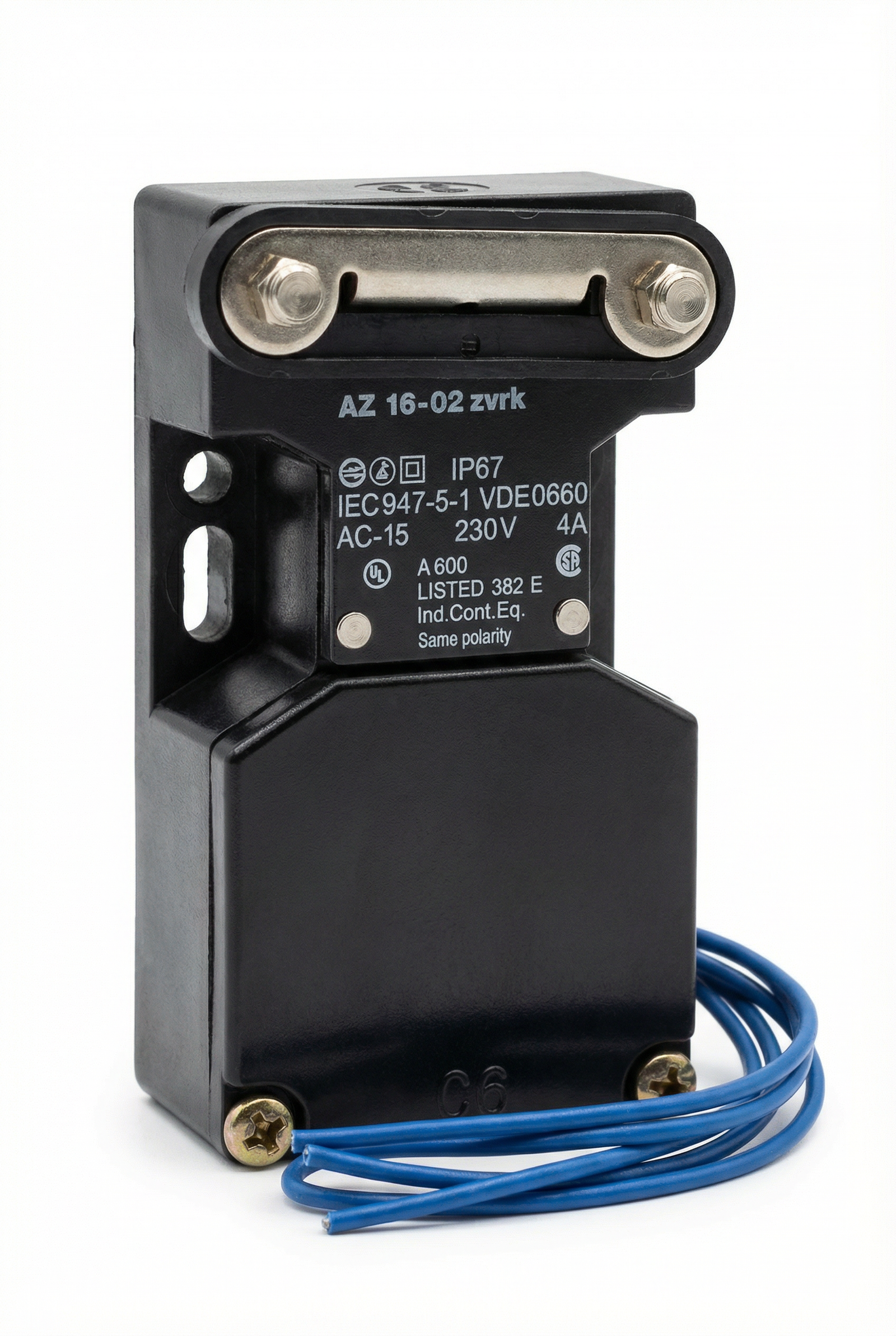 Schmersal AZ 16-02 ZVRK Emniyet Şalteri - Temiz / Çalışır Durumda